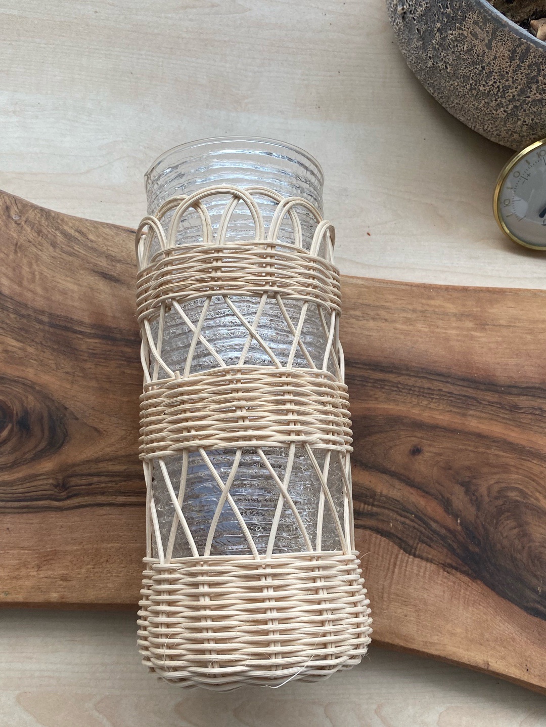 rattan-bambu-vazo-bej