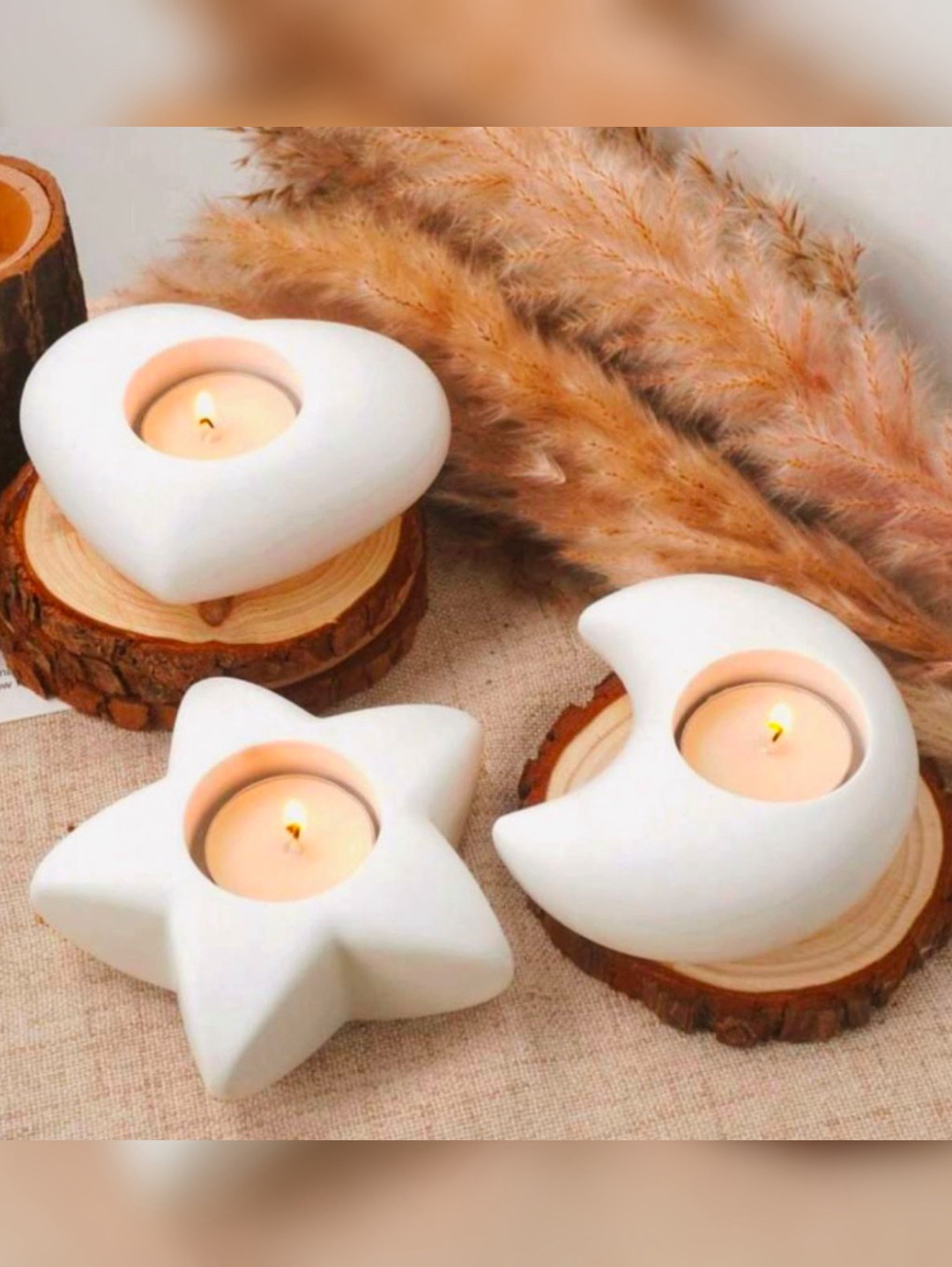 tealight-mumluk-duz-beyaz