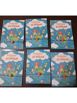 23 Nisan 25li Bileklik Bordo