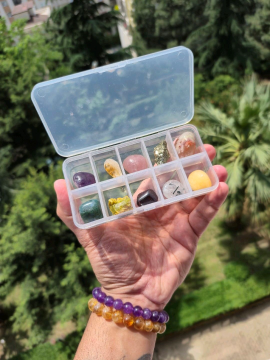 Tumbled Doğal Taş Hediye Seti