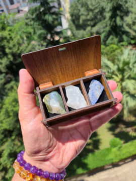 Jasper, Kristal Kuvars, Lapis Lazuli 