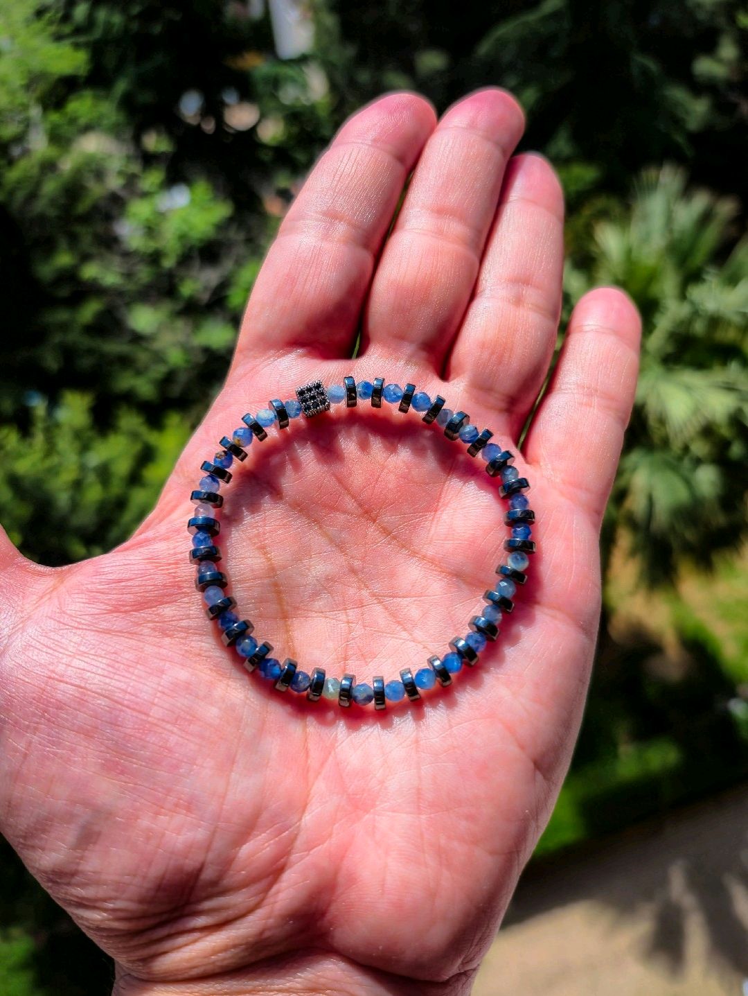 mavi-kyanit-4mm-hematit-kup-zirkon-dogal-tas-bileklik