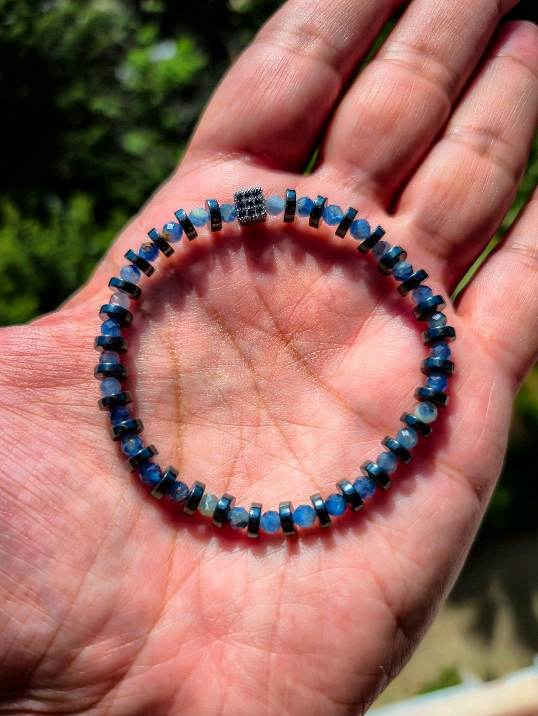 mavi-kyanit-4mm-hematit-kup-zirkon-dogal-tas-bileklik