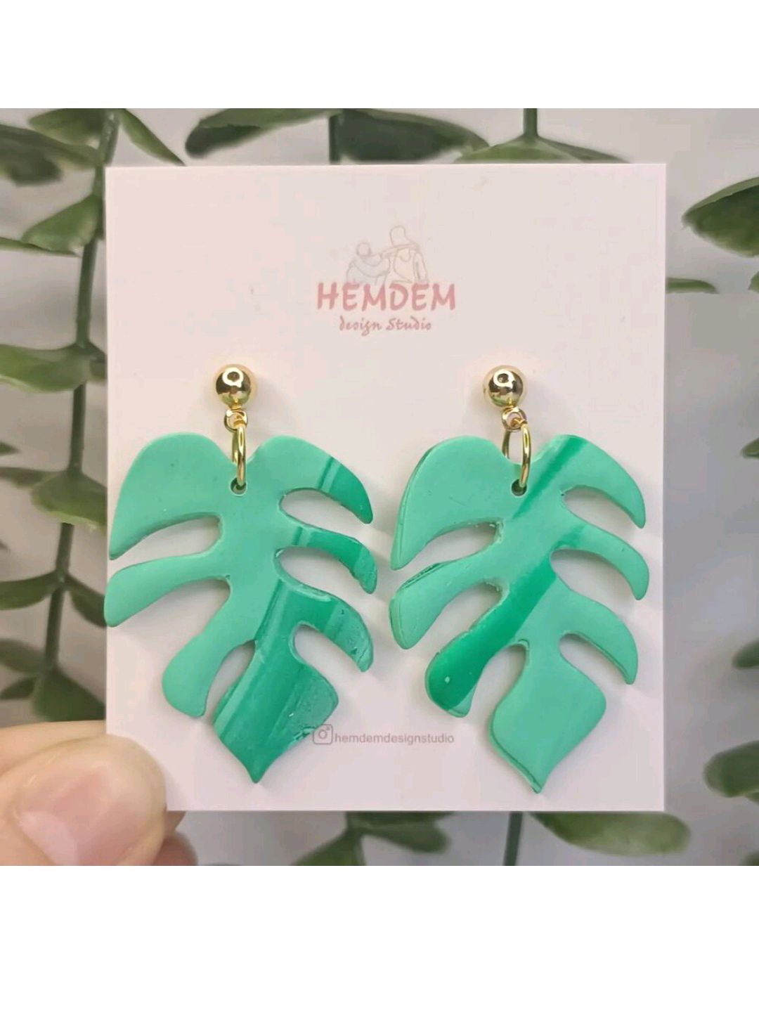 polimer-kil-green-mix-monstera-leaf-kupe-deniz-yesili
