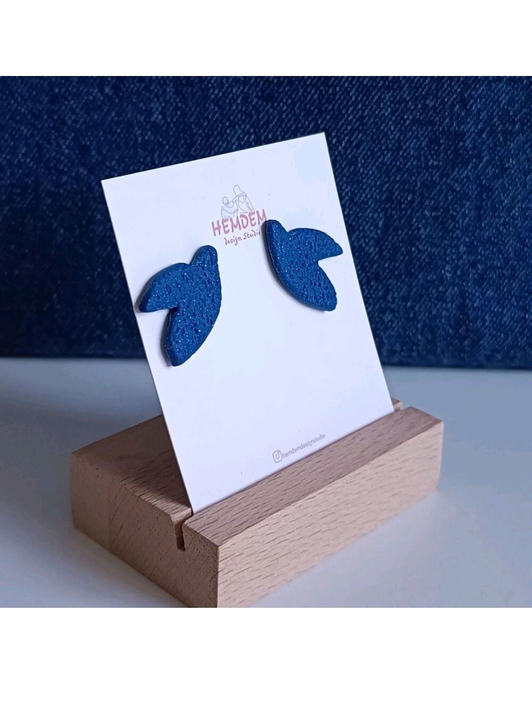 polimer-kil-denim-birds-kupe-koyu-mavi