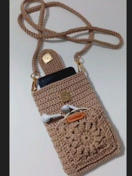 Telefon Çantası  Taba