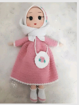 Tesettürlü Bebek  Pembe