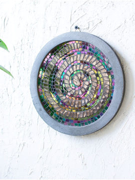 Yaşam Döngüsü Spiral Duvar Süsü  Çok Renkli