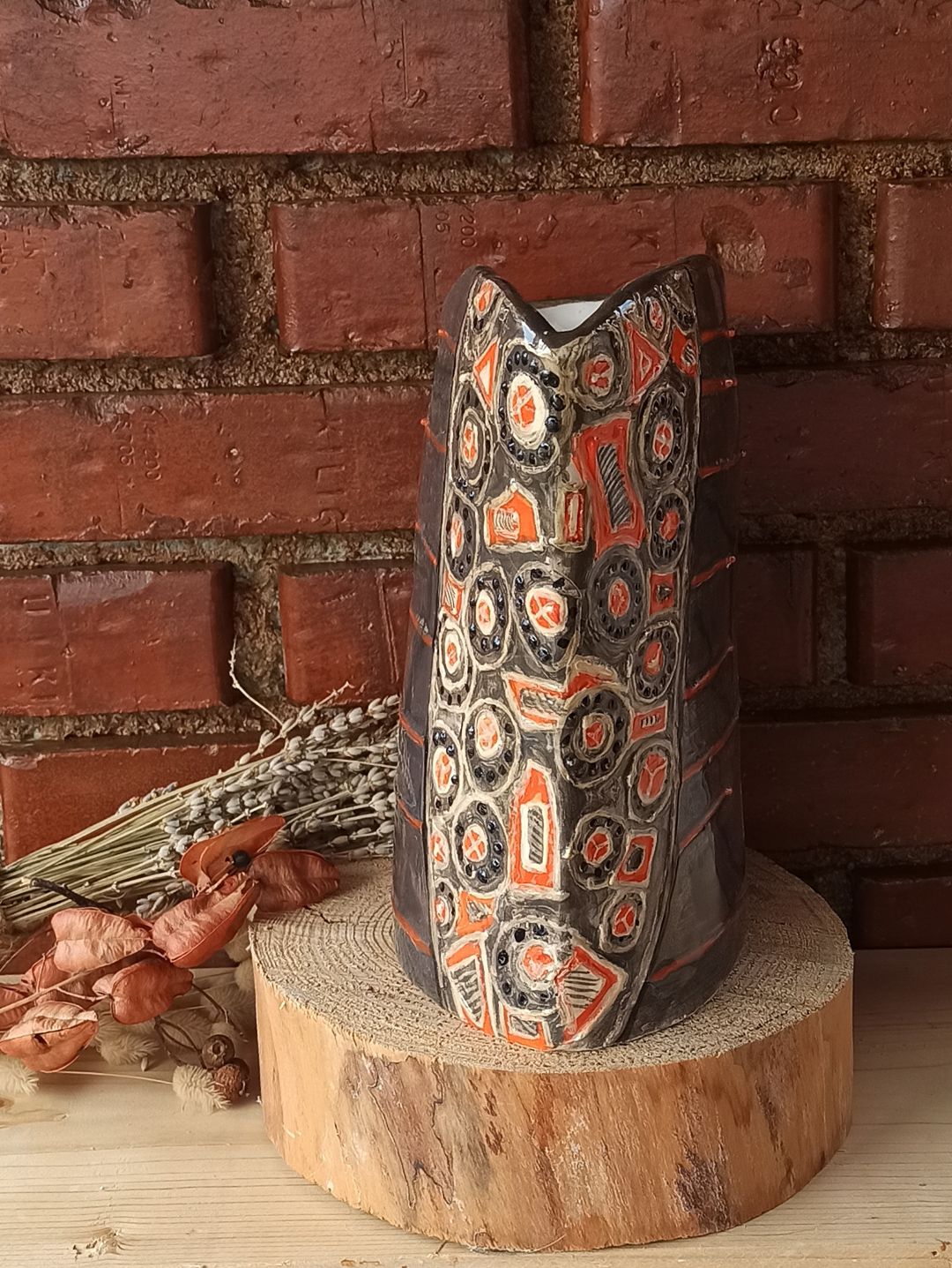 art-deco-seramik-vazo-gri