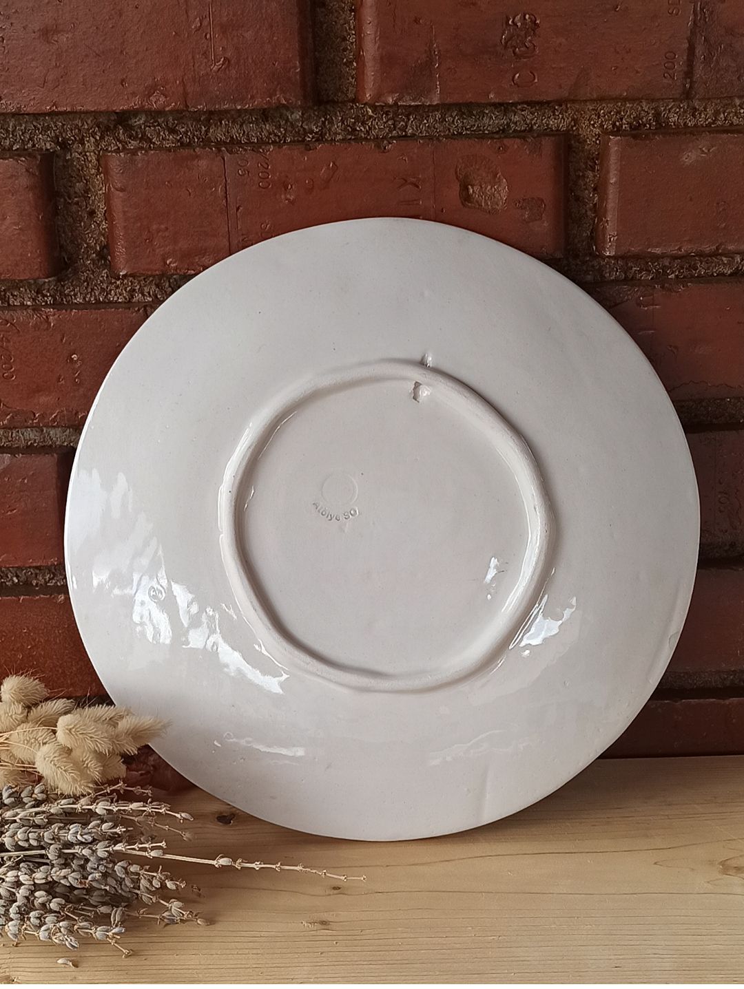 renkli-cicek-desenli-seramik-tabak-cok-renkli