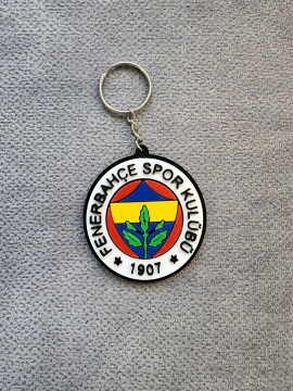 Fenerbahçe Çift Taraflı Anahtarlık Çok Renkli