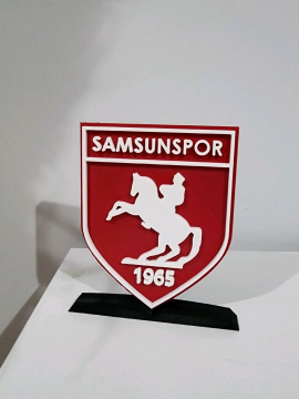 Samsunspor Masaüstü Logo Çok Renkli