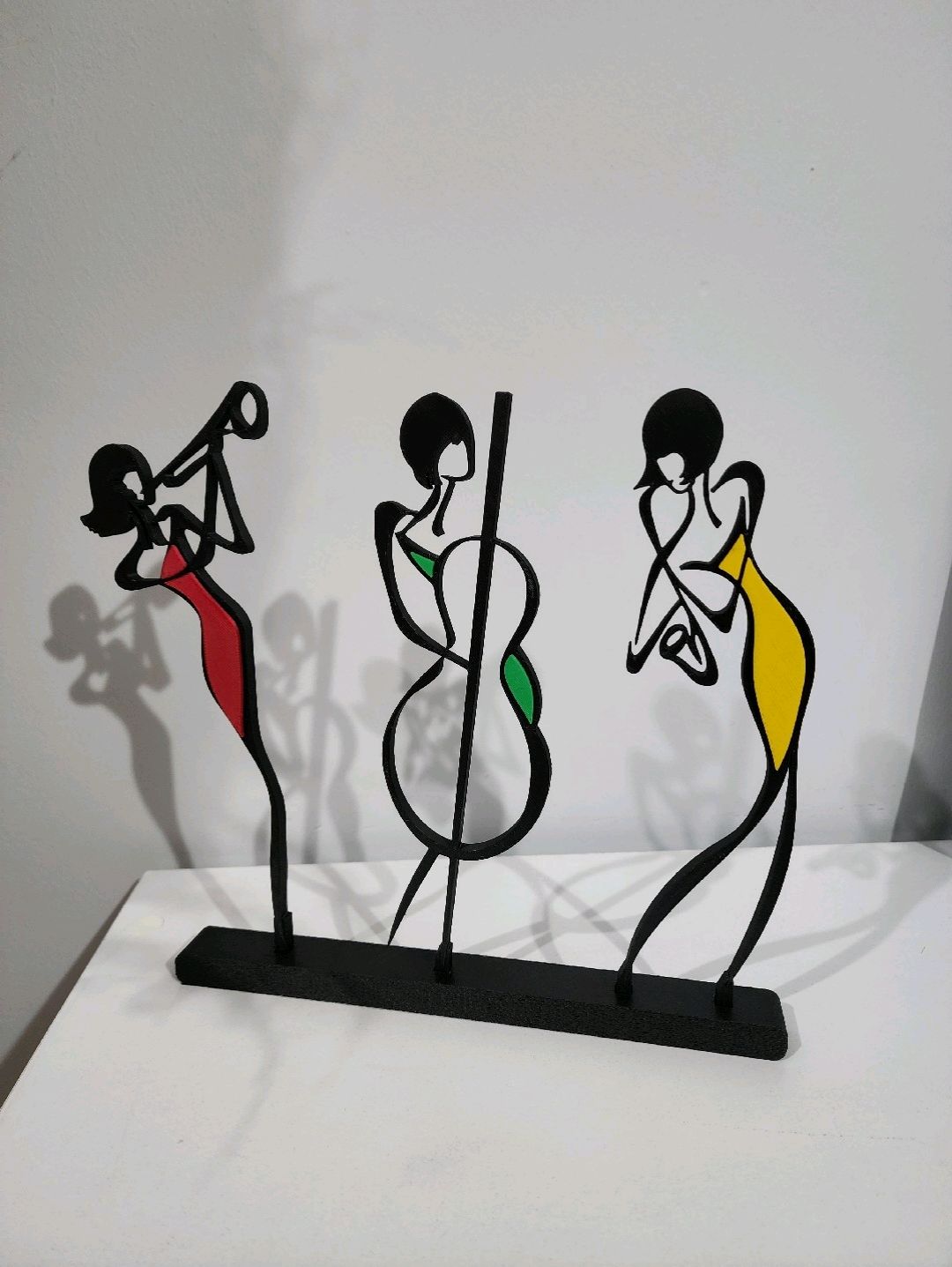 3lu-takim-dekor-muzik-grup-cok-renkli