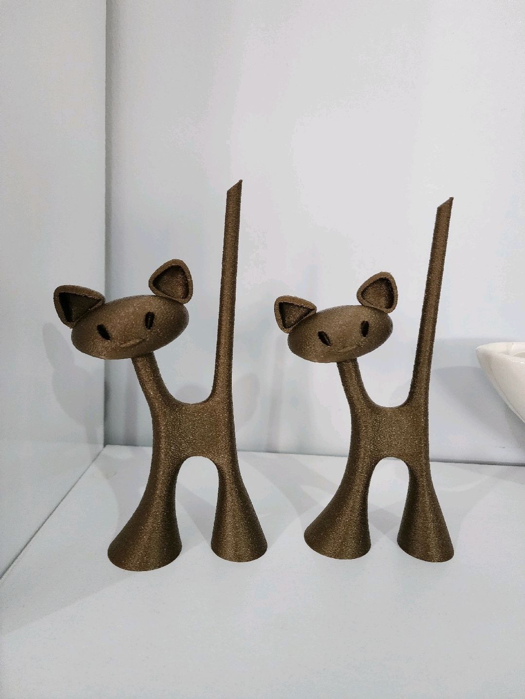 2li-takim-dekor-kedi-bronz-rengi