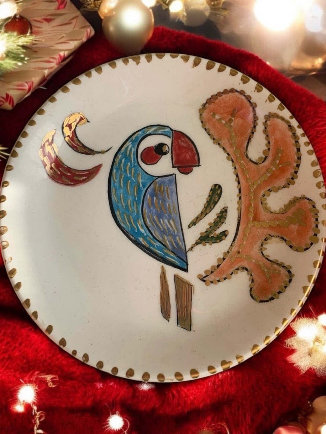 altin-yaldizli-duvar-tabagi-seti-cok-renkli