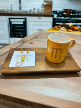 Akrep Burcu Özel Kupalı Mug Ve Sunumluk