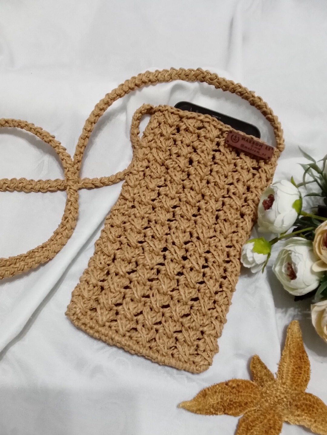 telefon-cantasi-bej-bej