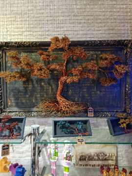 Bonsai Duvar Pano 35 Çok Renkli