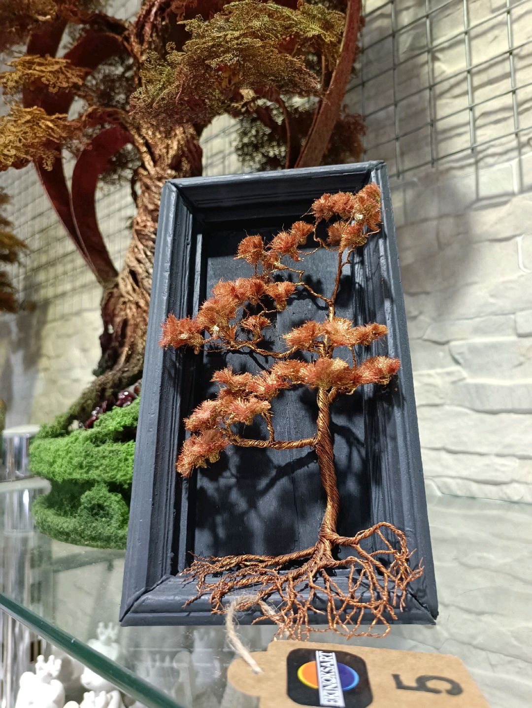 bonsai-duvar-tablosu-kahverengi
