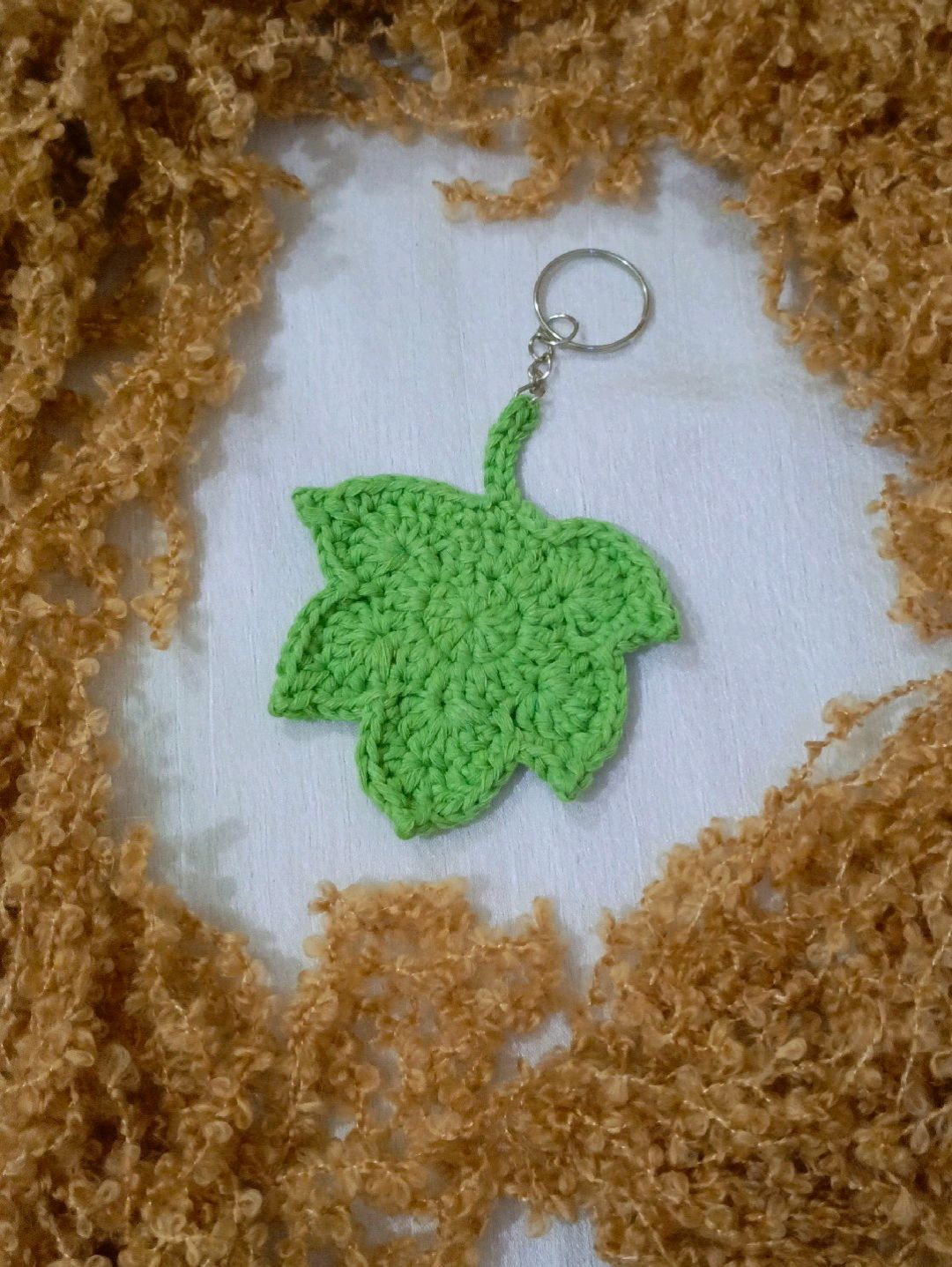 yaprak-anahtarlik-yesil