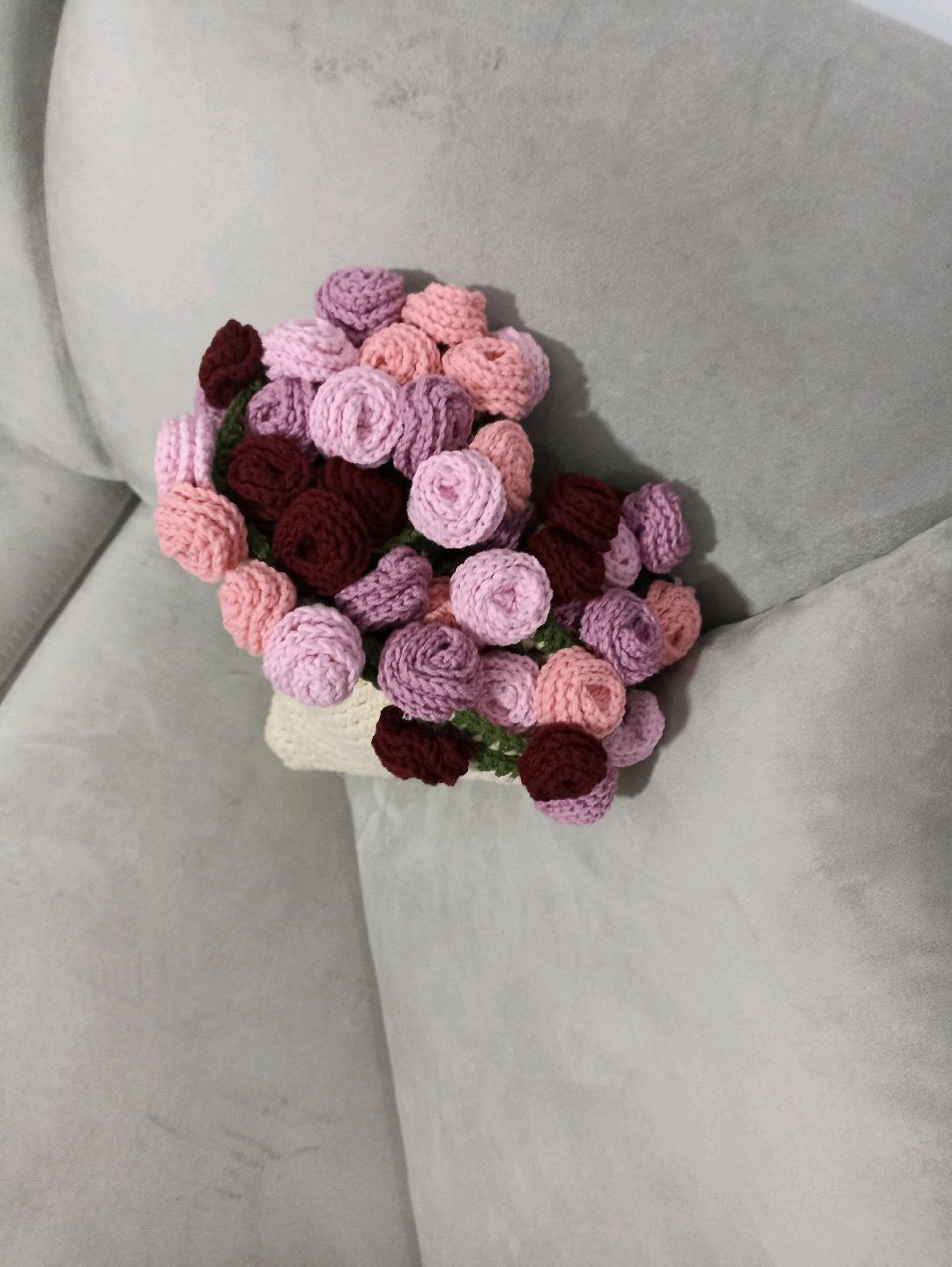 gul-buket-battaniye-cesitleri---el-yapimi-buket-battaniye-pembe