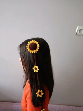 Ayçiçeği Toka Sarı