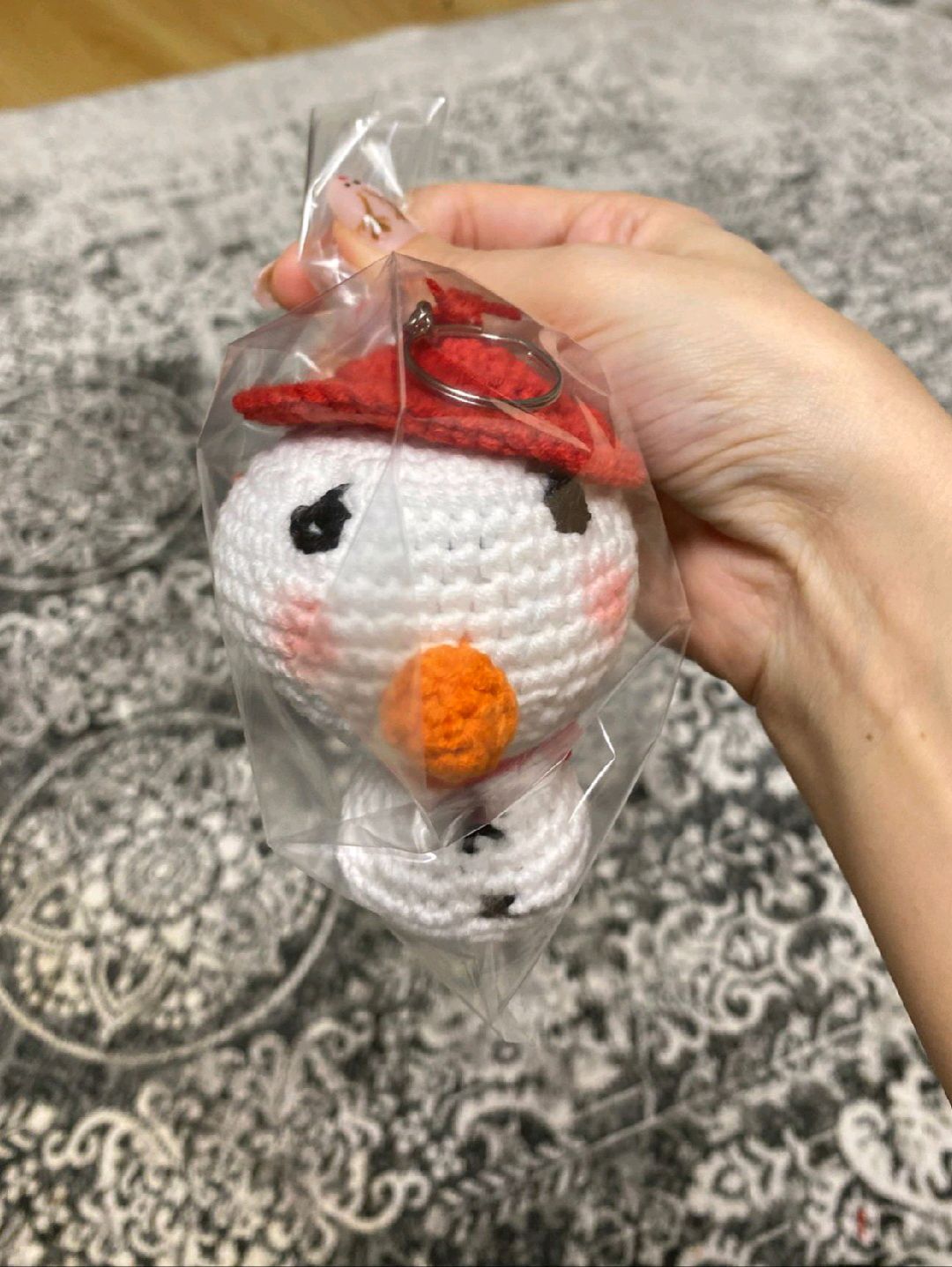 amigurumi-kardan-adam-beyaz