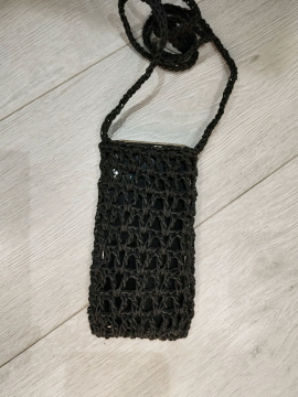 Hasır Telefon Cantalari Her Renk  Siyah