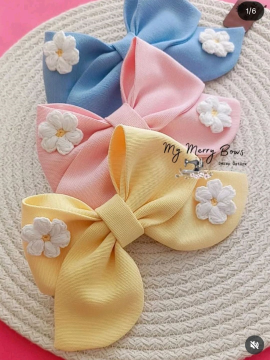 Papatyalı Mini Fiyonk  Sarı