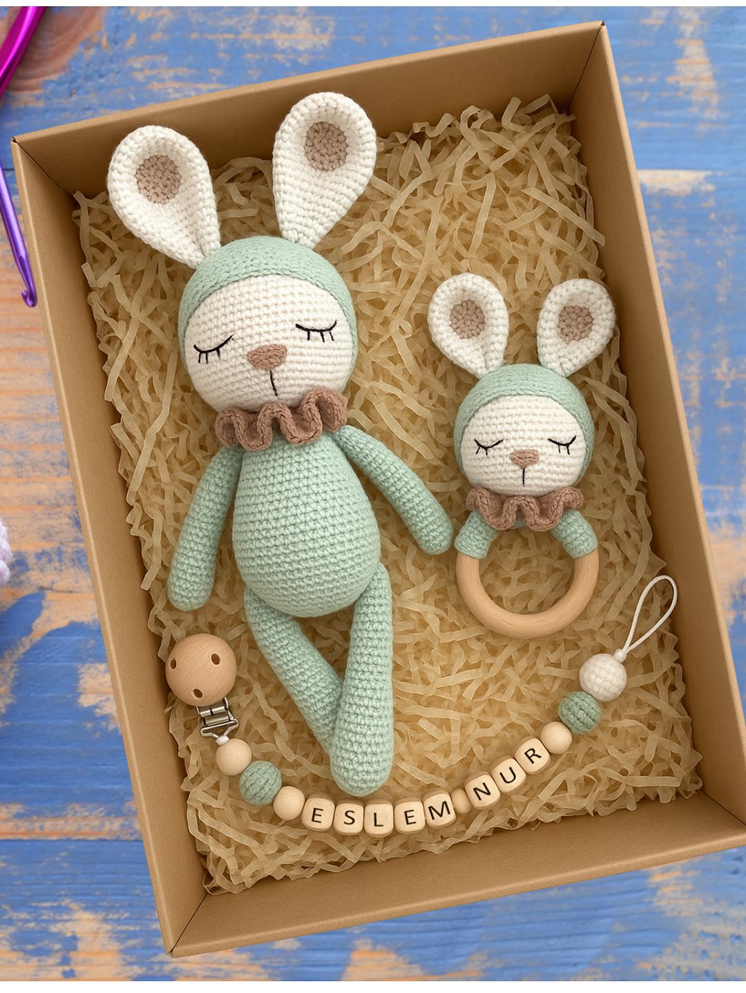 amigurumi-yenidogan-seti-acik-yesil