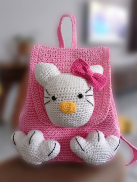 Hello Kitty Çocuk Sırt Çantası Pembe