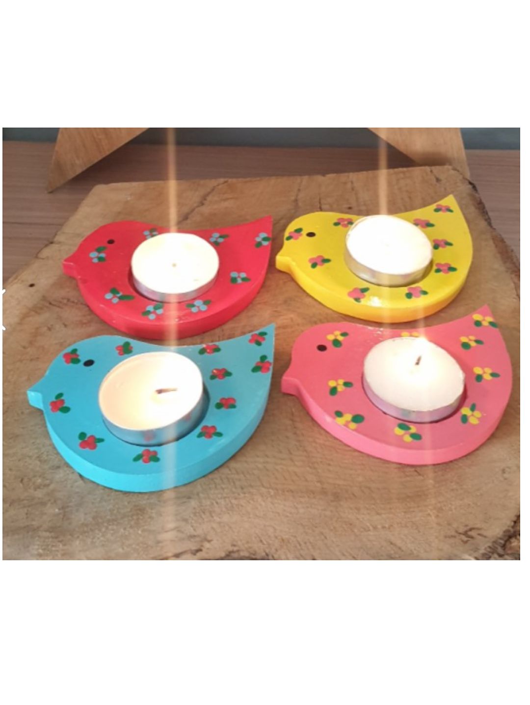 4-lu-kus-seklinde-tealight-mumluk