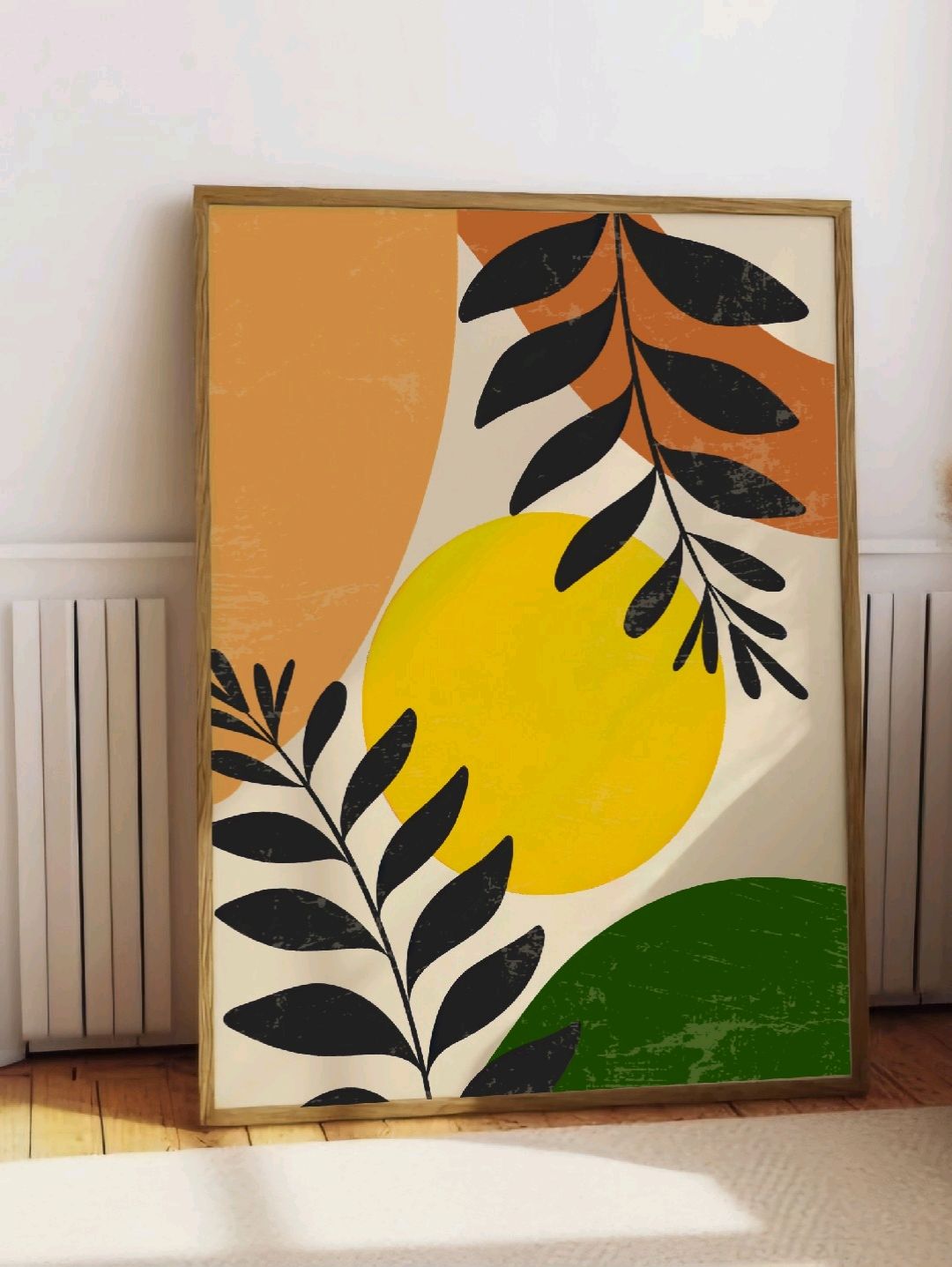 minimalist-ahsap-tablo-poster-cok-renkli