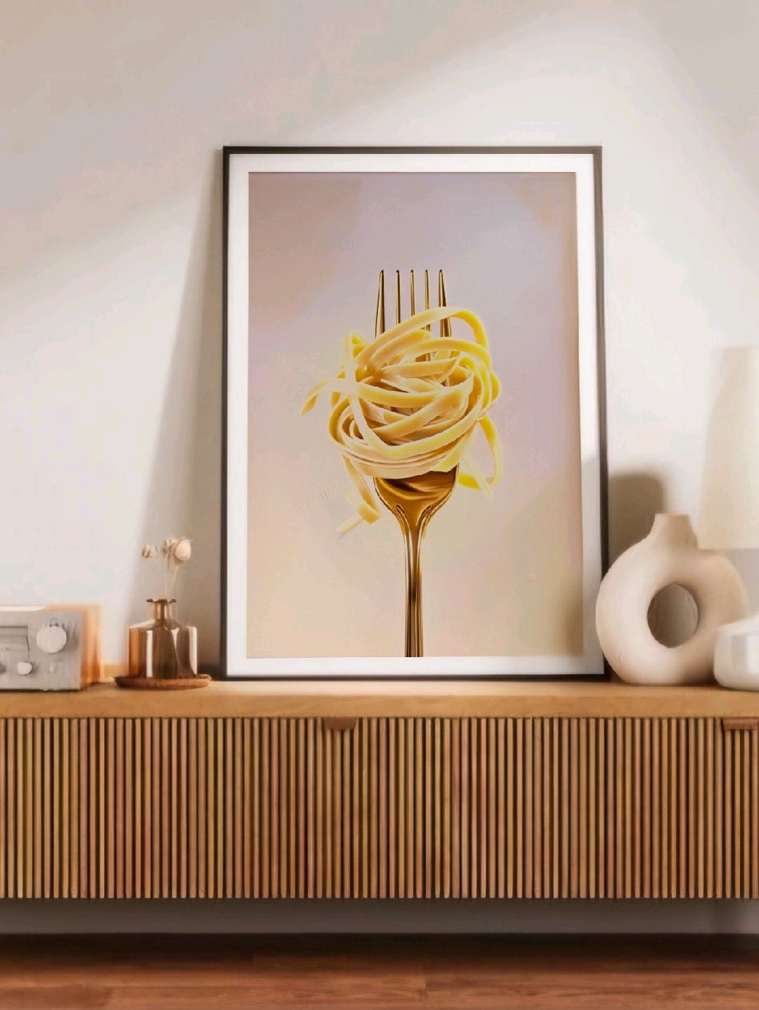 makarna-poster-cercevesiz-cok-renkli
