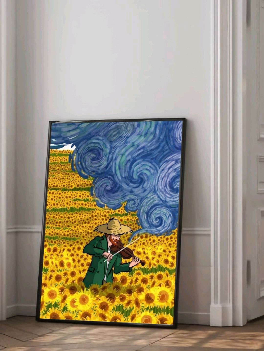 van-gogh-poster-cercevesiz-cok-renkli