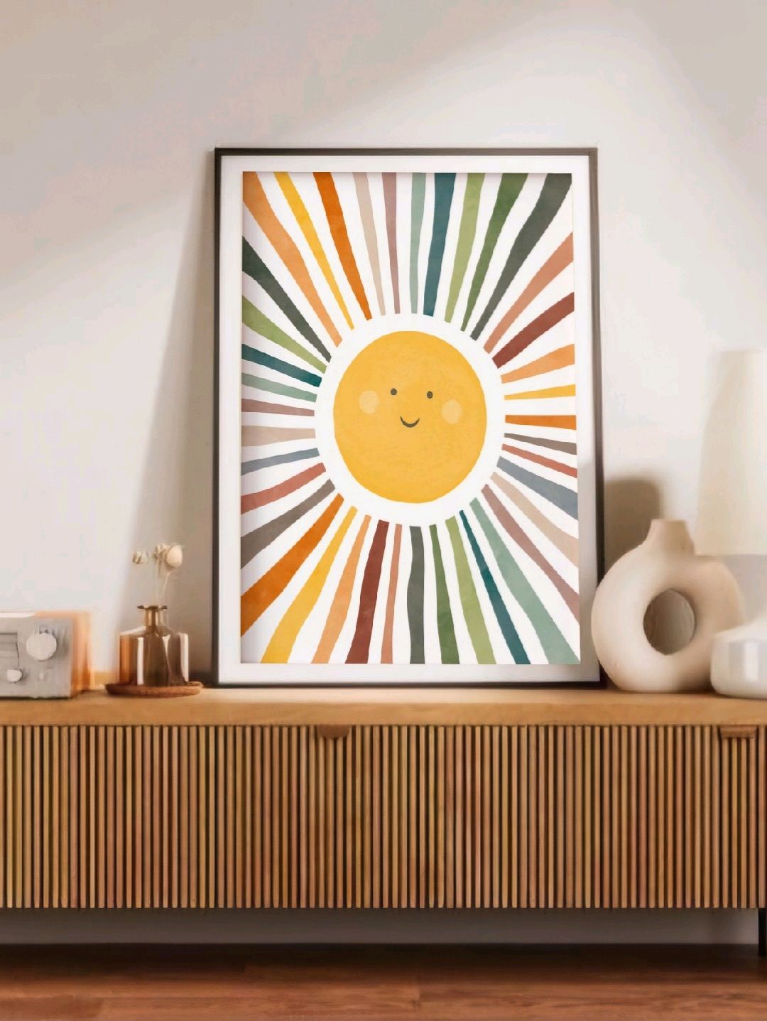 cocuk-odasi-gunes-poster-cercevesiz-cok-renkli