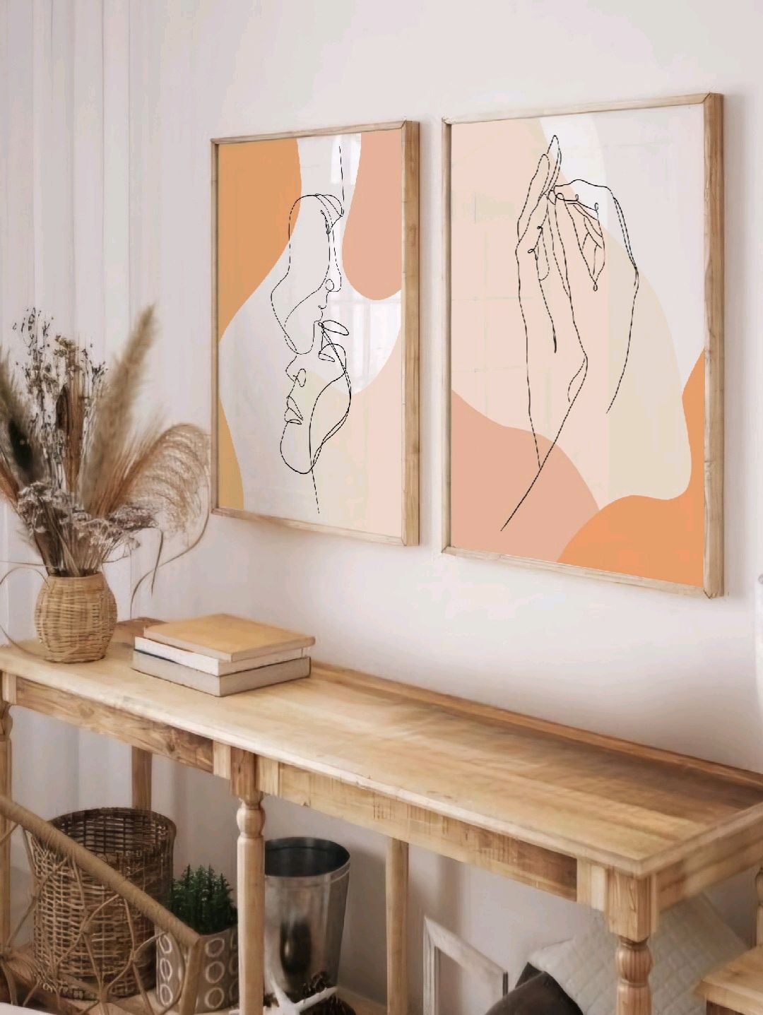 abstrakt-cizgiler-notr-renklerde-minimalist-sevgi-poste-set-cok-renkli
