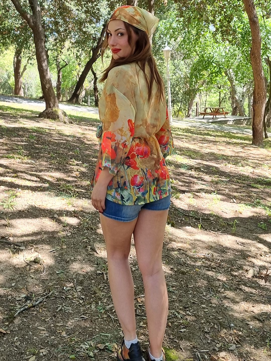 gelincik-desenli-sifon-kimono-yesil