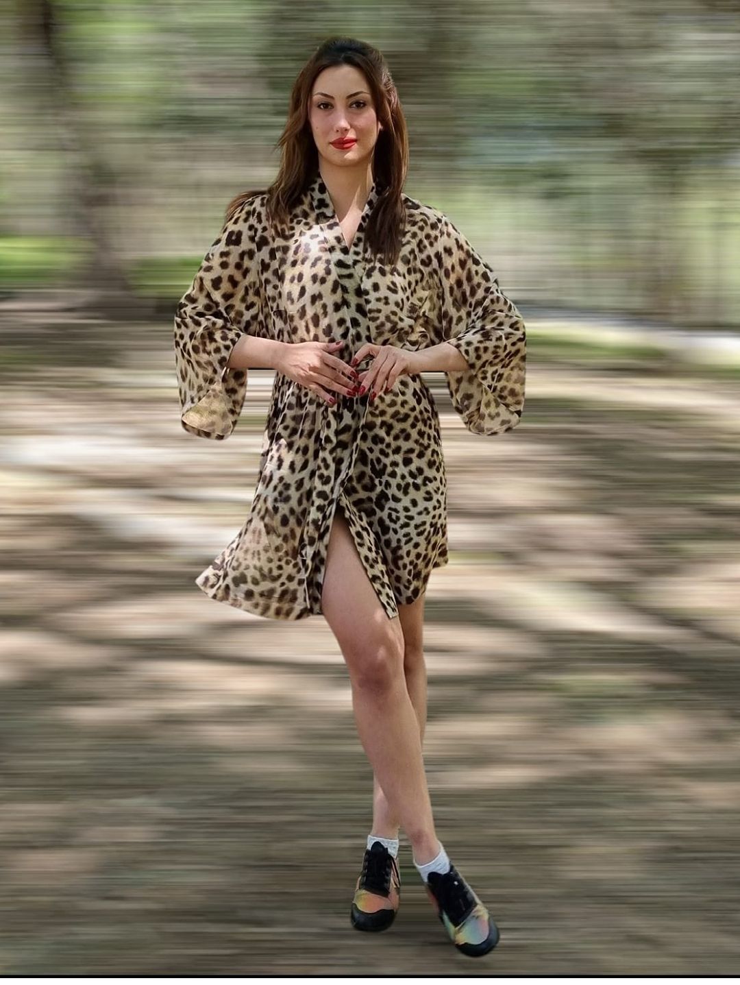 leopar-desenli-sifon-kimono-bej