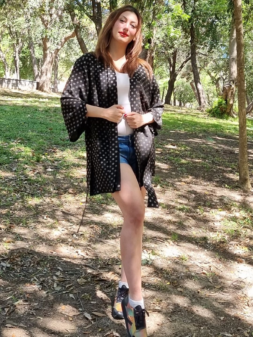 sim-puantiye-siyah-kimono-elbise-siyah