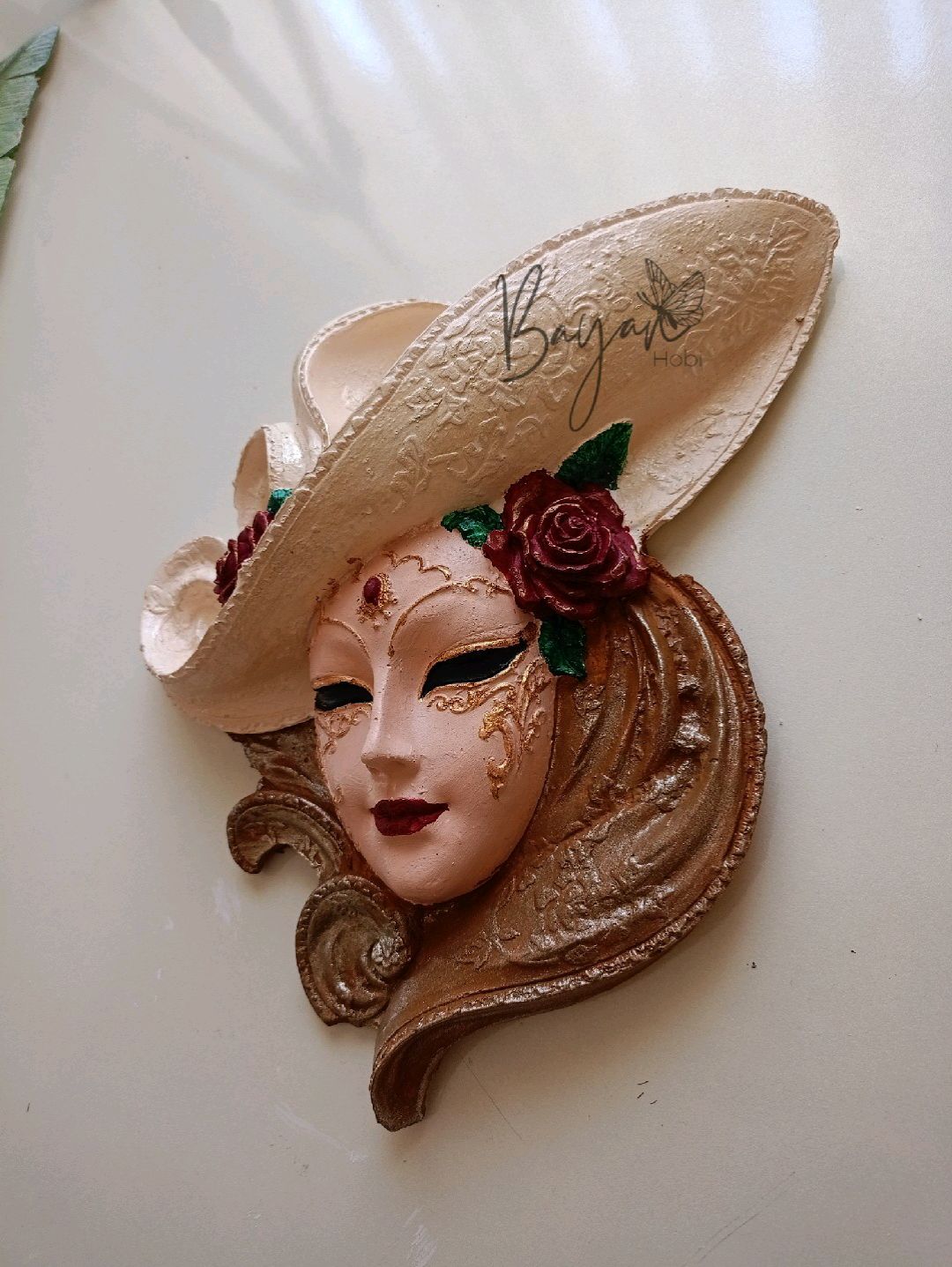 venedik-mask-dekoratif-duvar-maske-duvar-susu-bej