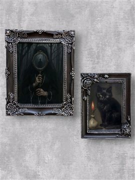 2li Gotik Tasarım Çerçeve Siyah