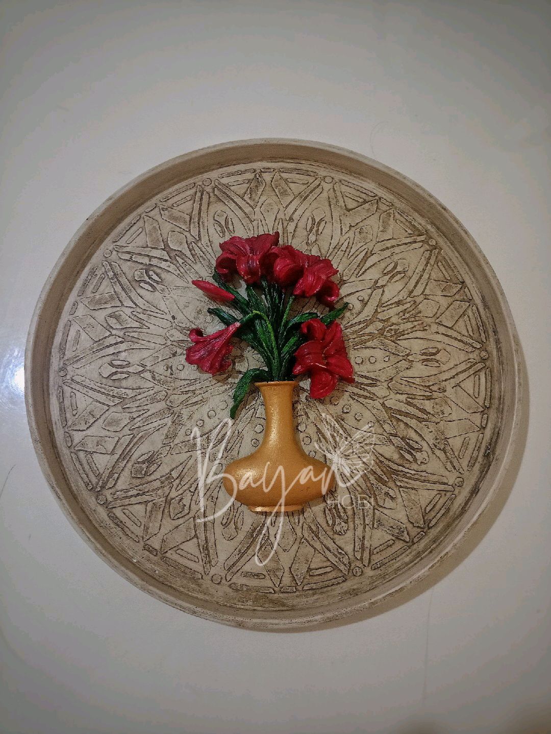 vazoda-cicek-objeli-dekoratif-pano-visne
