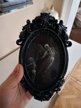 Gotik Tasarım Çerçeve, Dekoratif Resimli Çerçeve Çok Renkli