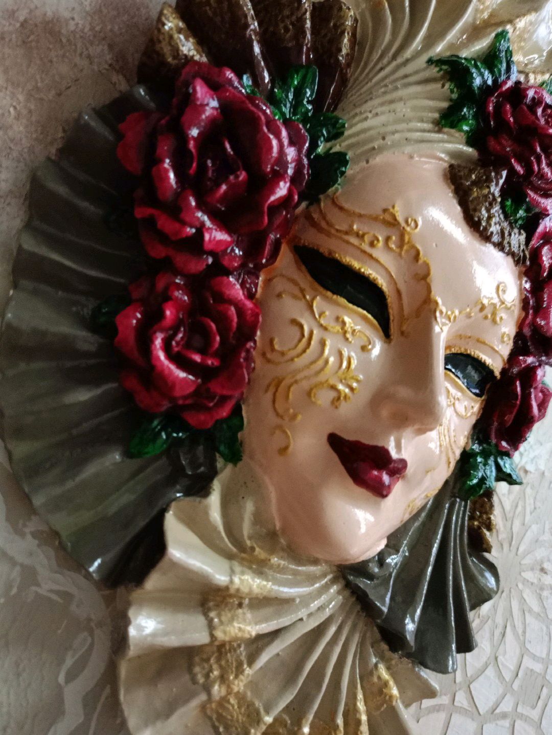 venedik-maske-duvar-susu-dekoratif-duvar-maske-kahverengi