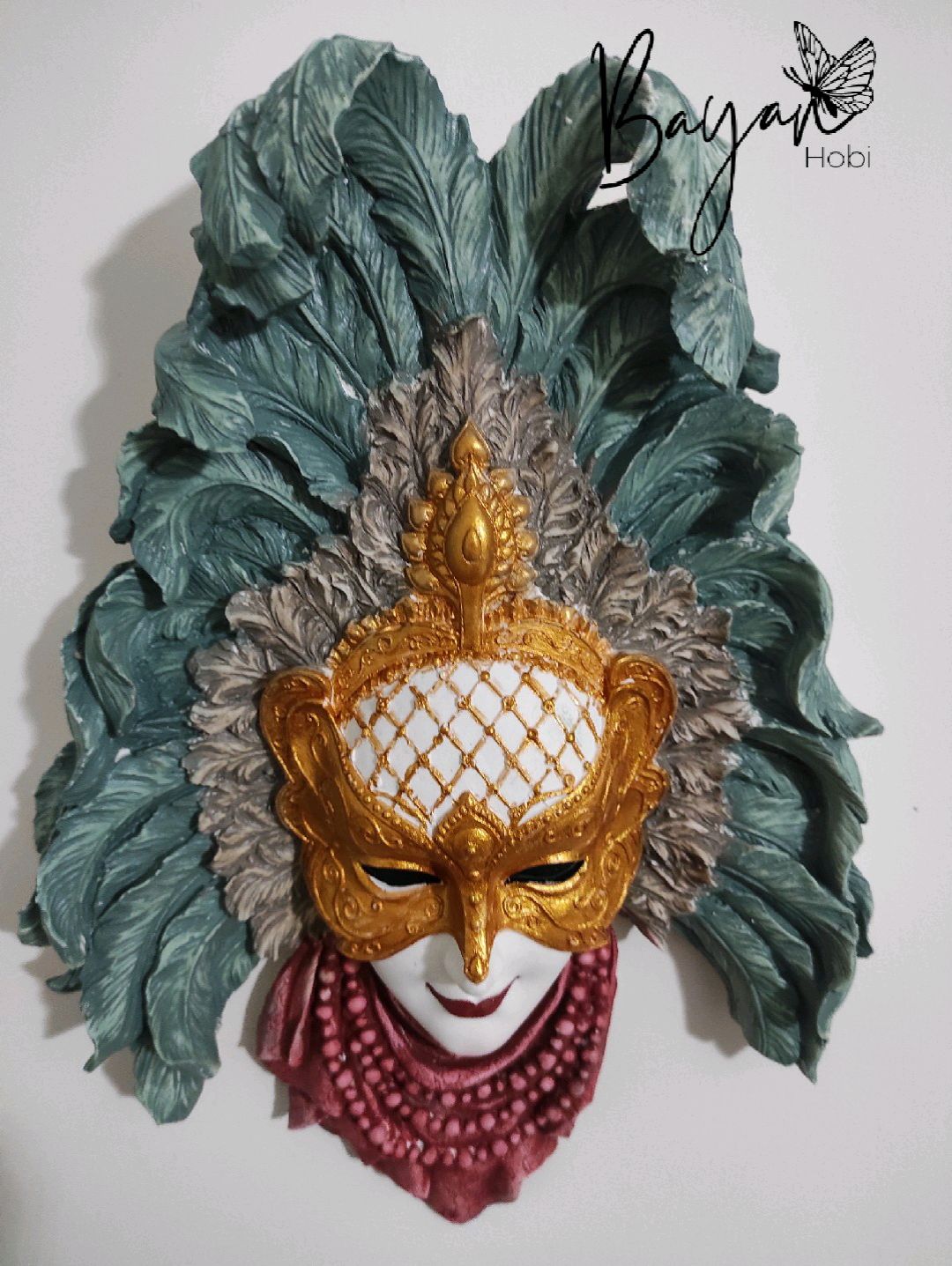 duvar-maskesi-dekoratif-duvar-maske-venedik-maske-duvar-susu-yesil