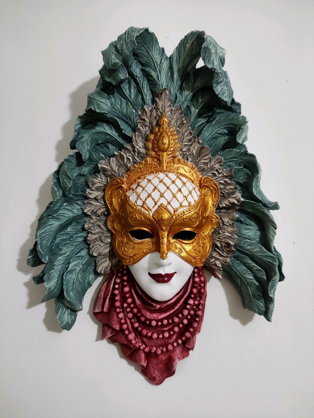 duvar-maskesi-dekoratif-duvar-maske-venedik-maske-duvar-susu-yesil