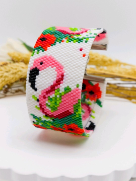 Miyuki Flamingo Bileklik  Çok Renkli