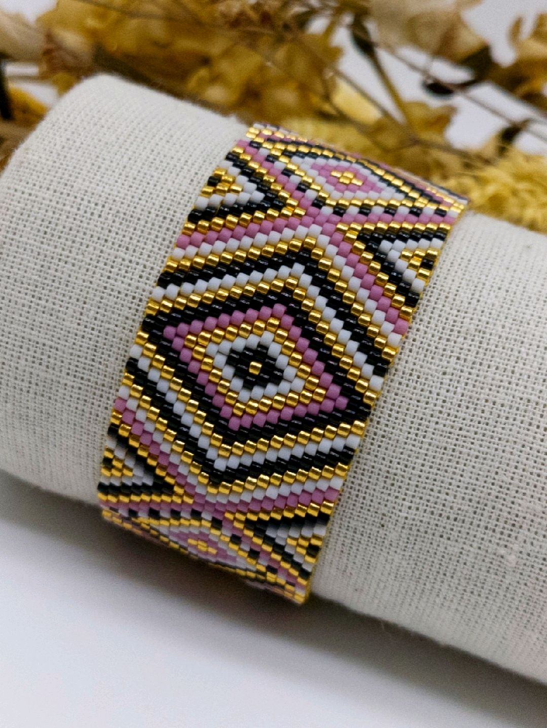miyuki-kilim-deseni-bileklik-lila
