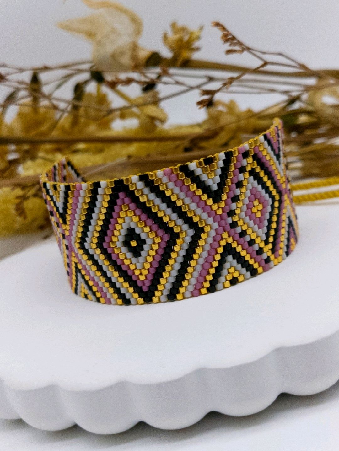 miyuki-kilim-deseni-bileklik-lila